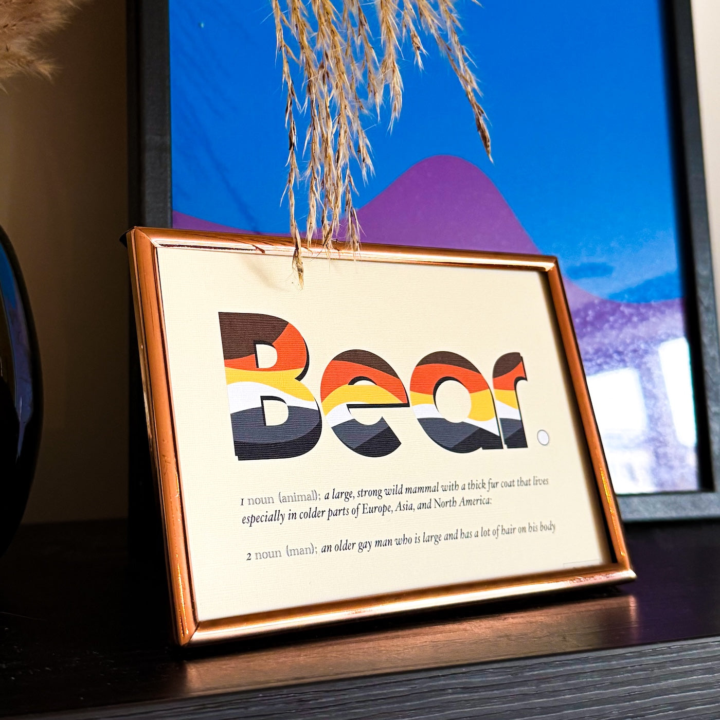 Betekenis Bear | LHBTI + / LGBTQ+ Print