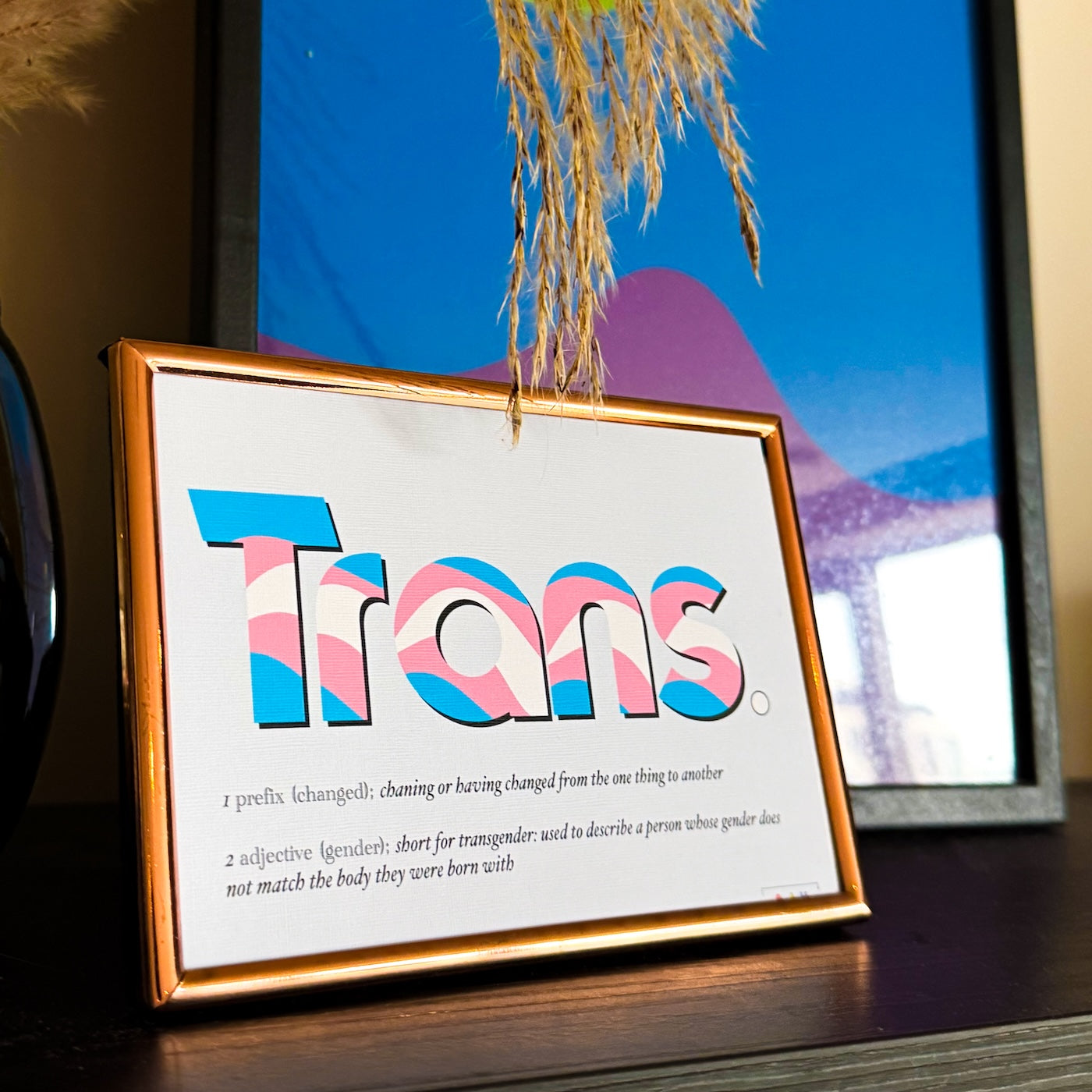 Betekenis Transseksueel | LHBTI + / LGBTQ+ Print