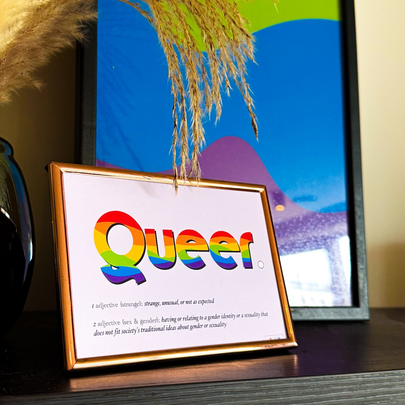 Betekenis Queer | LHBTI + / LGBTQ+ Print