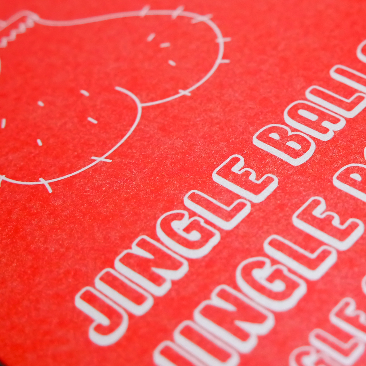 Kerstkaart Jingle Balls