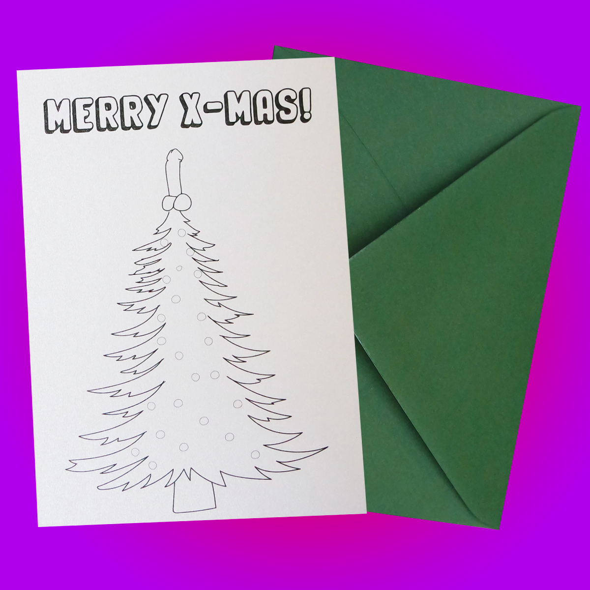 Christmas Cards with envelope - set of 10