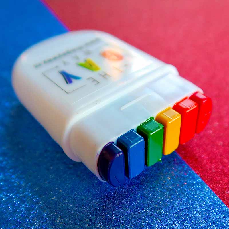 Regenboog Pride schmink stift