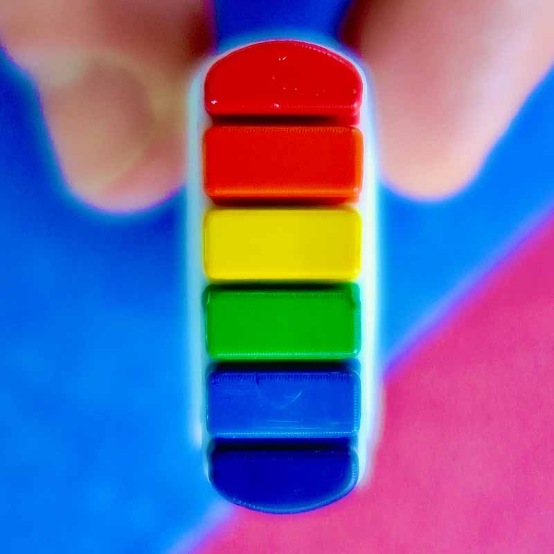 Regenboog Pride schmink stift