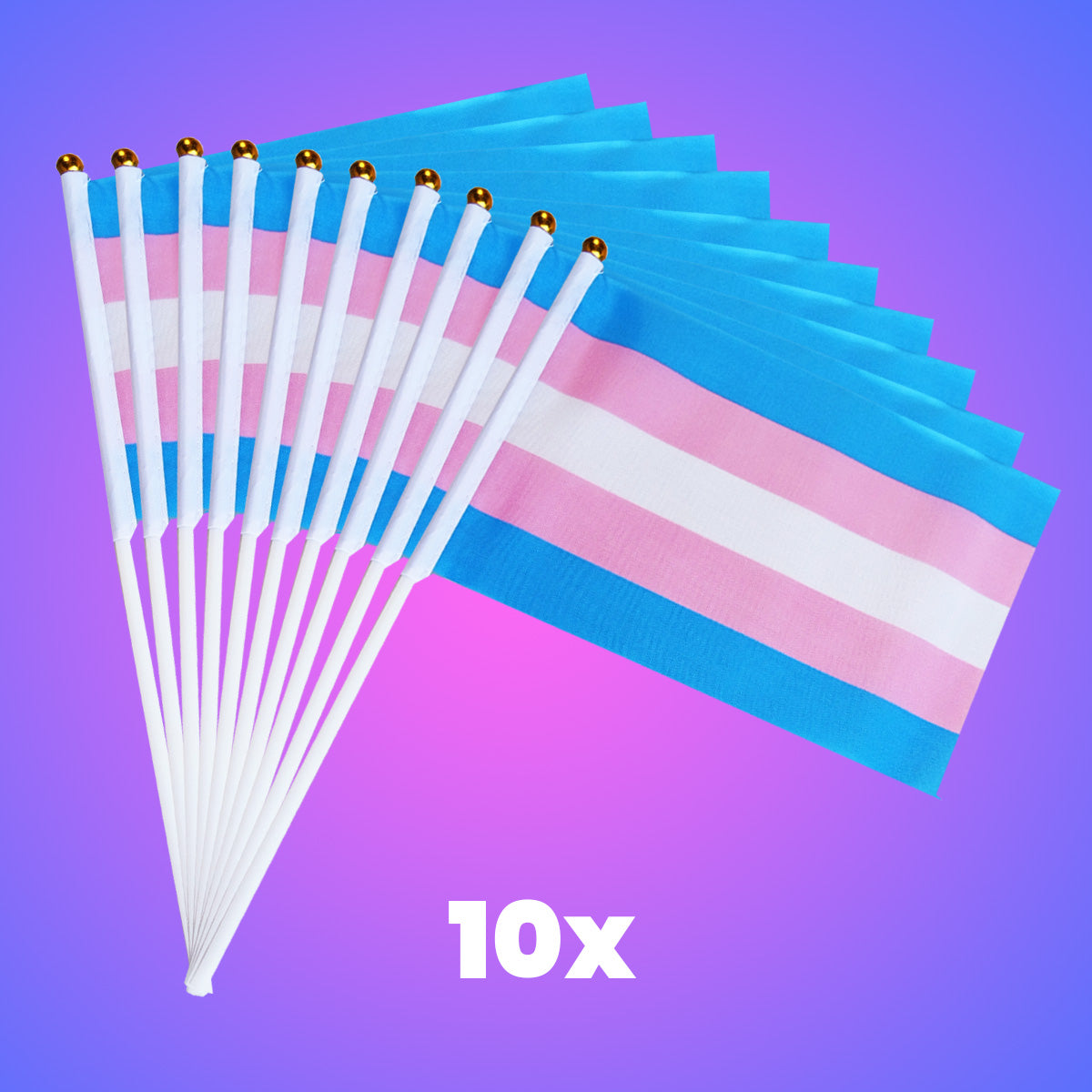 Transgender vlaggetjes